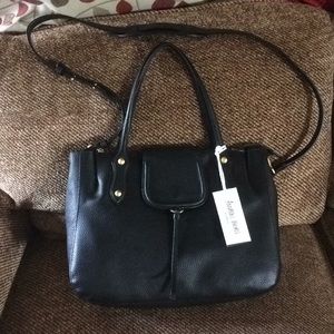NEW! Annabel Ingall Satchel Black